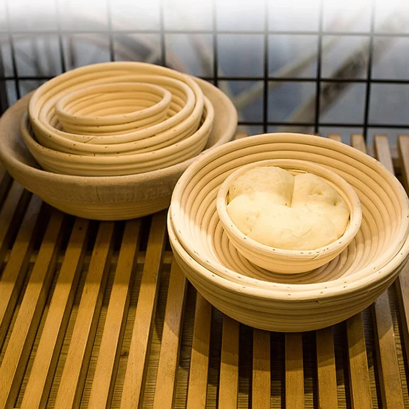 Natural Rattan Bread Proofing  - Proofing Basket Banneton avaliação e preço