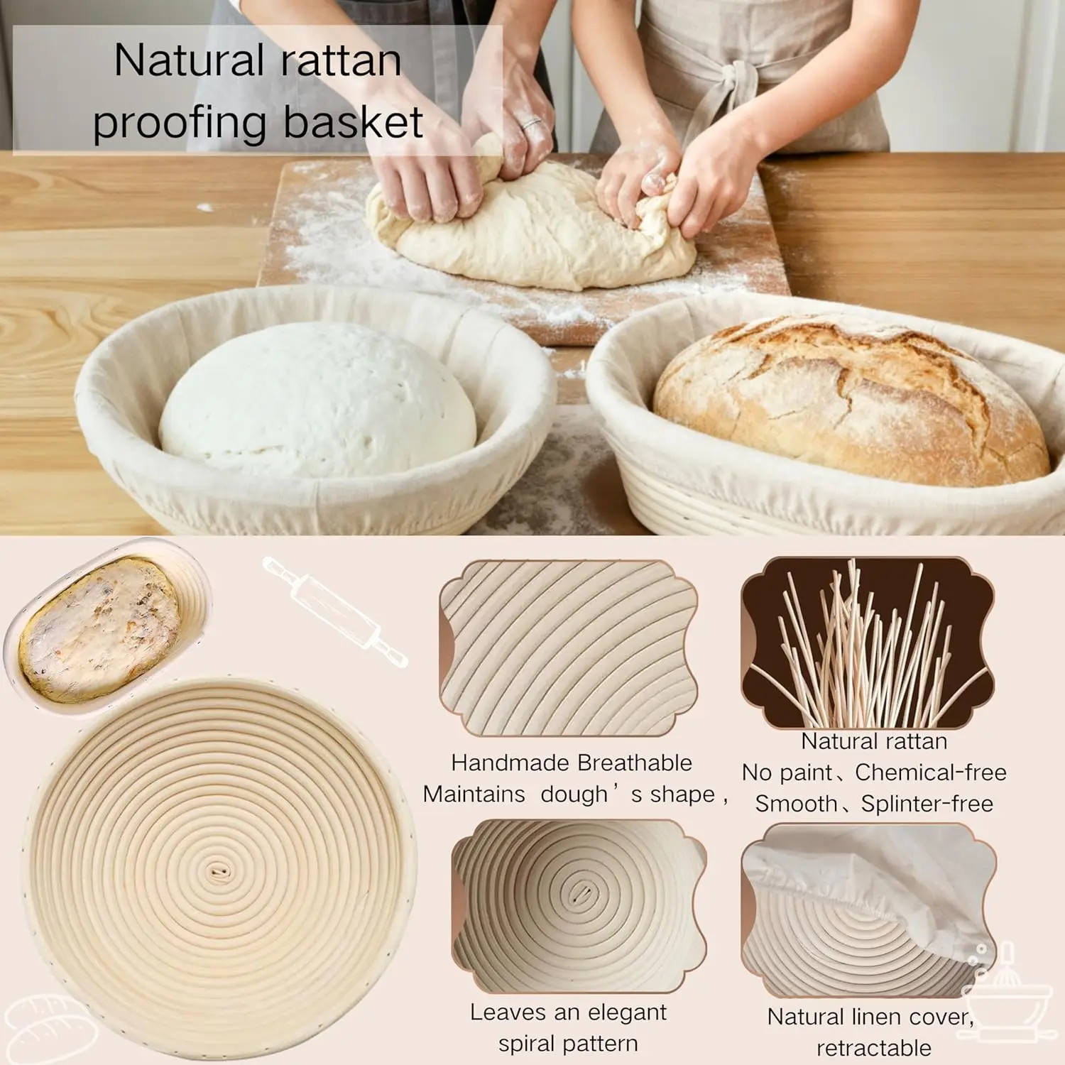 Super All-Inclusive Sourdough  - Proofing Basket Banneton avaliação e preço