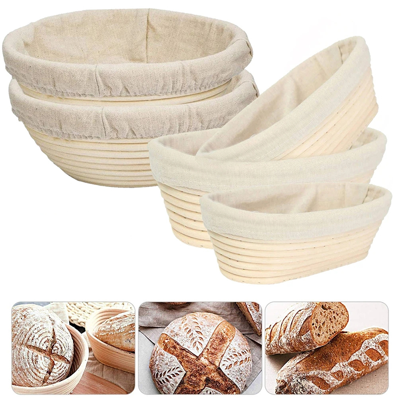 LMETJMA Bread Proofing Basket  - Proofing Basket Banneton avaliação e preço