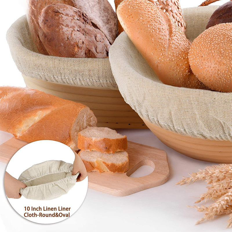 LMETJMA Bread Proofing Basket  - Proofing Basket Banneton avaliação e preço