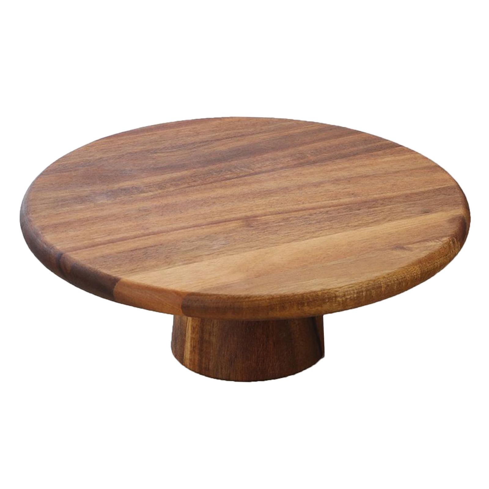 Wood Cake Stand Multiuse Chees - Cake Board Round avaliação e preço