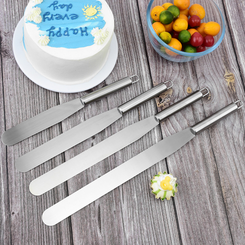 Stainless Steel Tube Handle Ca - Offset Spatula Set avaliação e preço