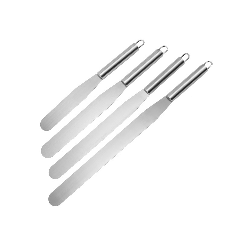 Stainless Steel Tube Handle Ca - Offset Spatula Set avaliação e preço