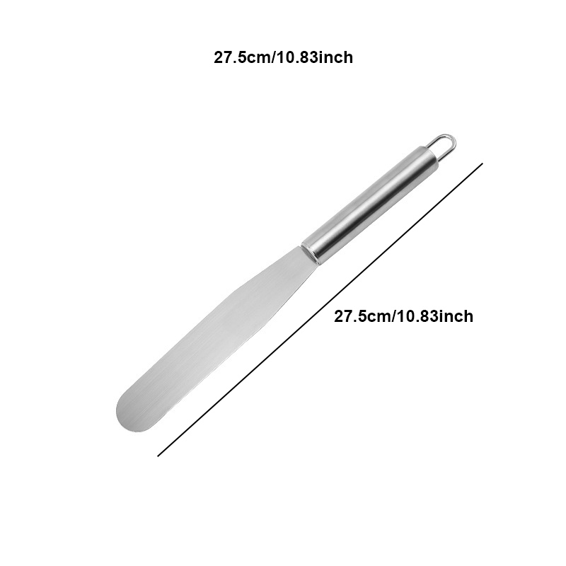 Stainless Steel Tube Handle Ca - Offset Spatula Set avaliação e preço