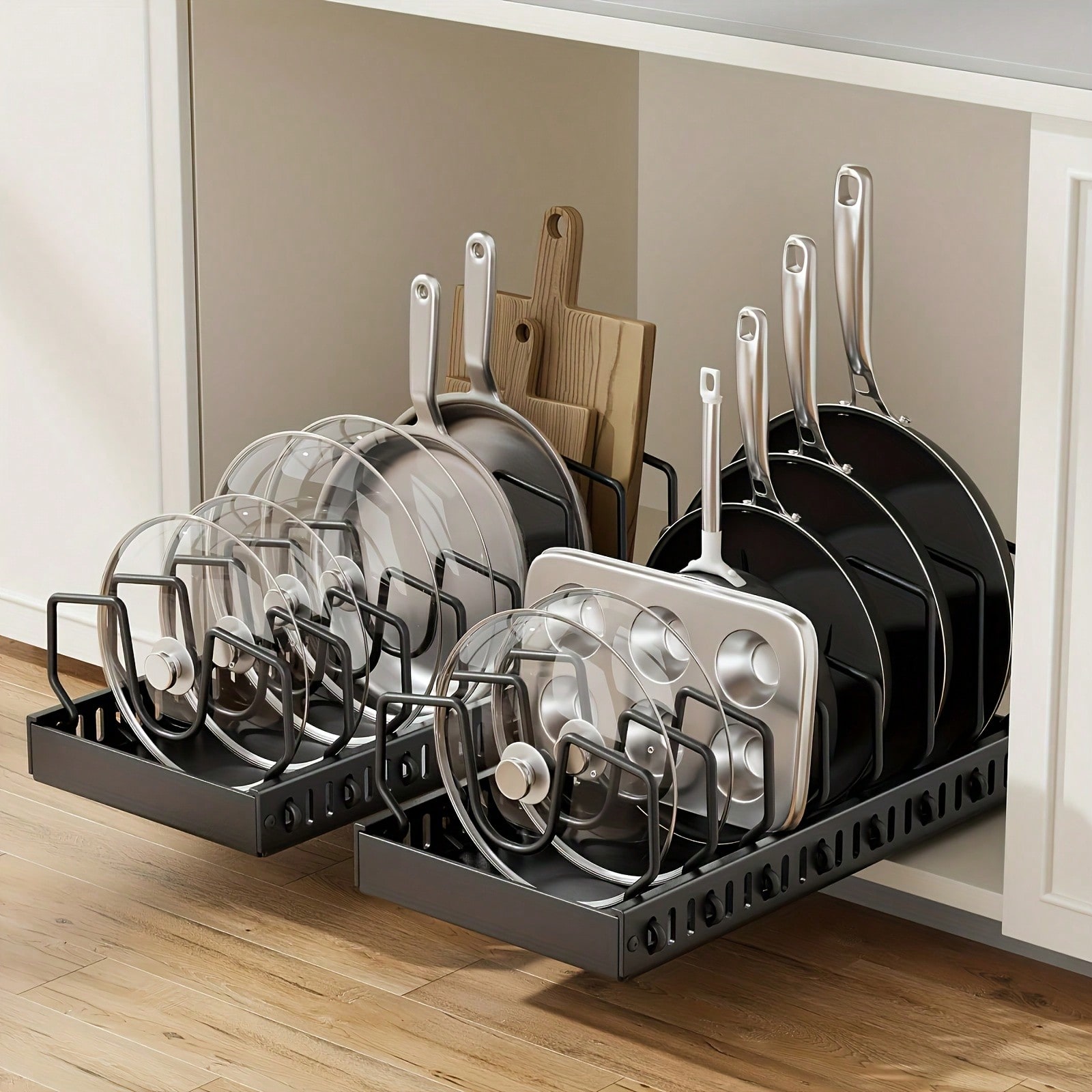 1/2pcs Cabinet Pull-Out Storag - Kitchen Baking Cabinet avaliação e preço