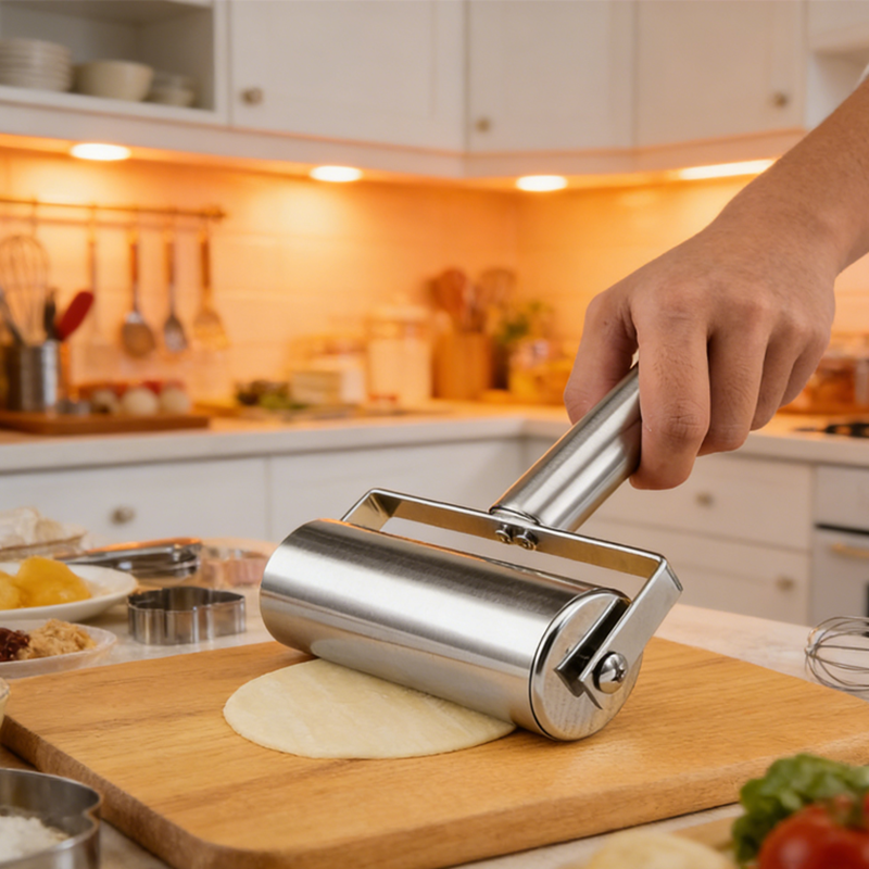 Double Sided Rolling Pin Stain - Kitchen Roll Baking avaliação e preço