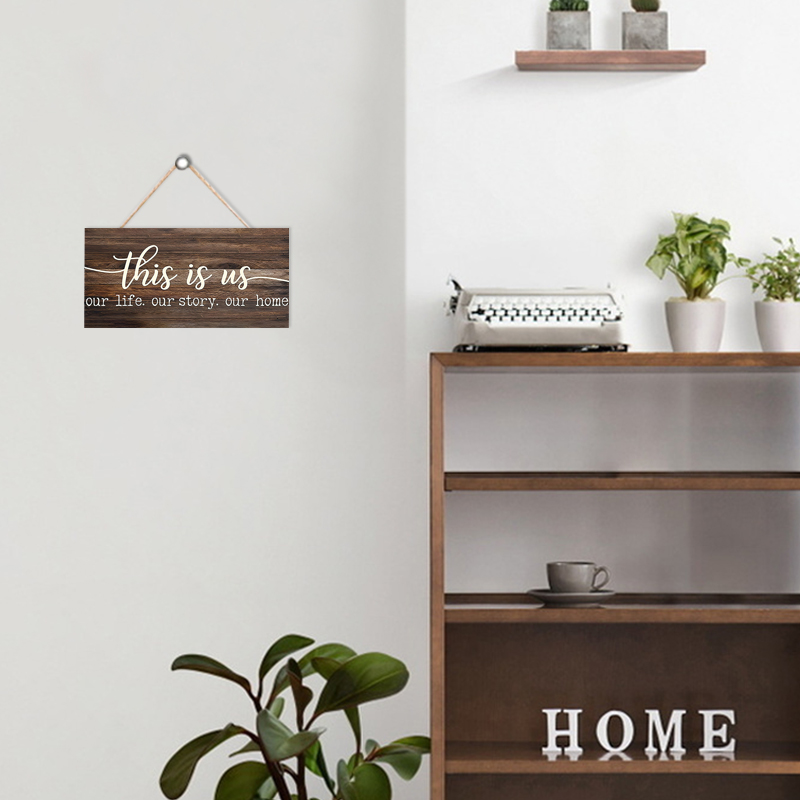 Rustic This is us Wall Hanging - Kitchen Baking Cabinet avaliação e preço