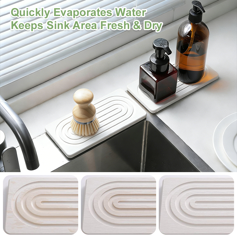 Faucet Mats Diatom Mud Kitchen - Kitchen Baking Mixer avaliação e preço