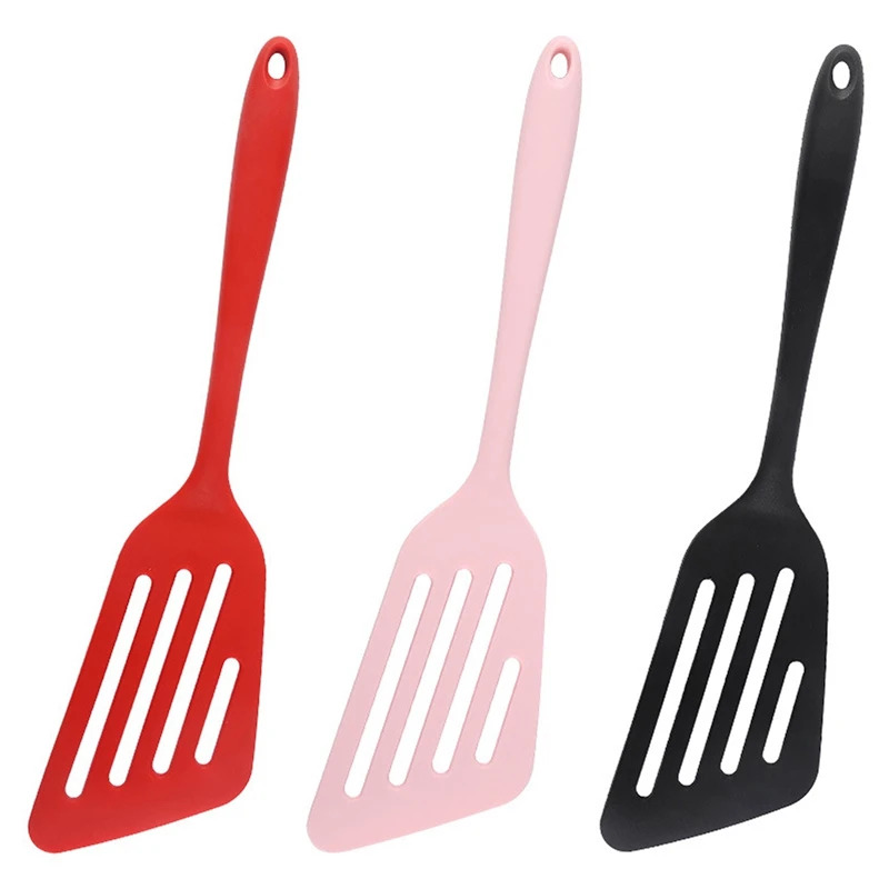1PCS Kitchen non-stick silicon - Offset Spatula Set avaliação e preço
