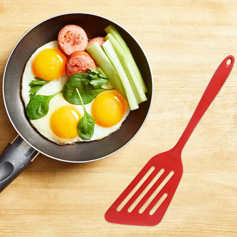 1PCS Kitchen non-stick silicon - Offset Spatula Set avaliação e preço