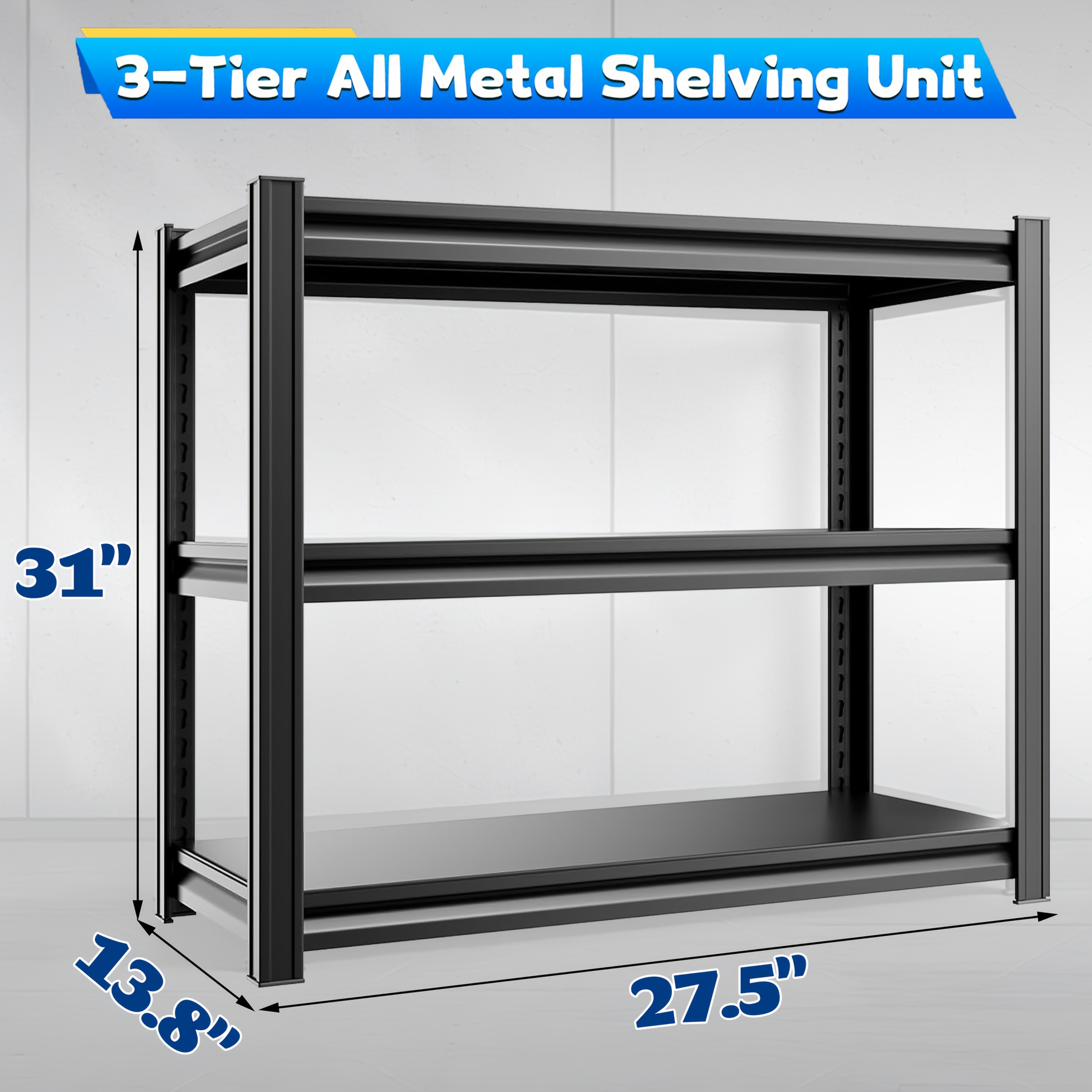 3-Tier Storage Shelving Unit,  - Kitchen Baking Cabinet avaliação e preço