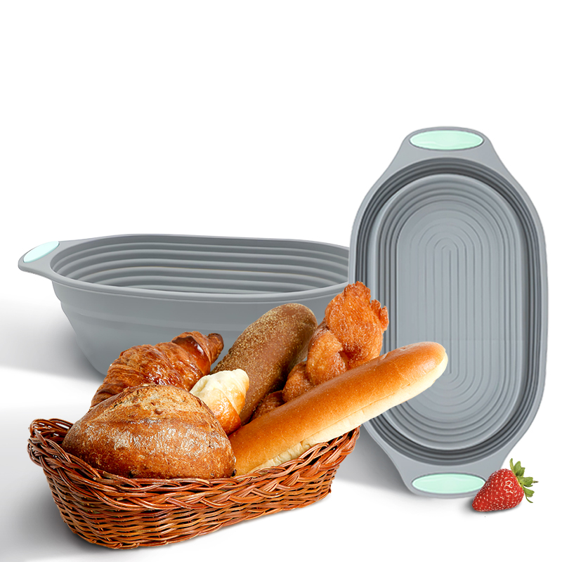 1PC Silicone Foldable Banneton - Proofing Basket Banneton avaliação e preço