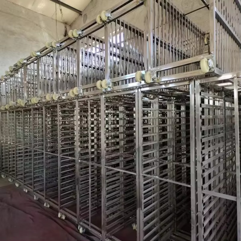 6 10 15 16 Tiers Stainless Ste - Kitchen Baking Trolley avaliação e preço
