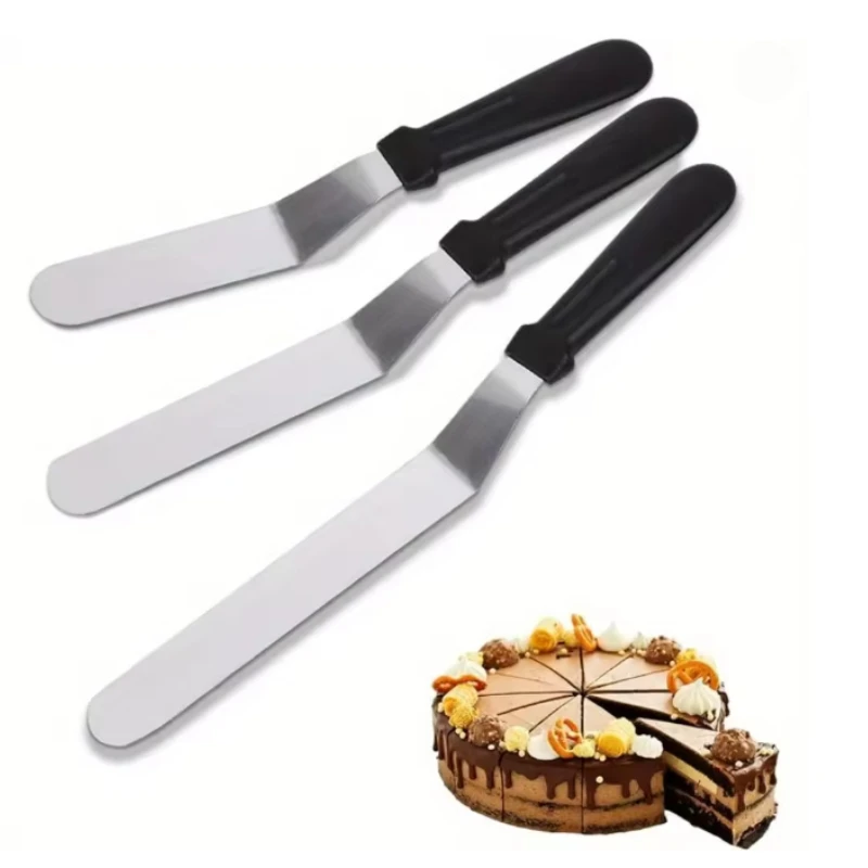 Icing Spatula Angled Stainless - Offset Spatula Set avaliação e preço