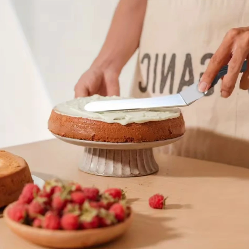 Icing Spatula Angled Stainless - Offset Spatula Set avaliação e preço