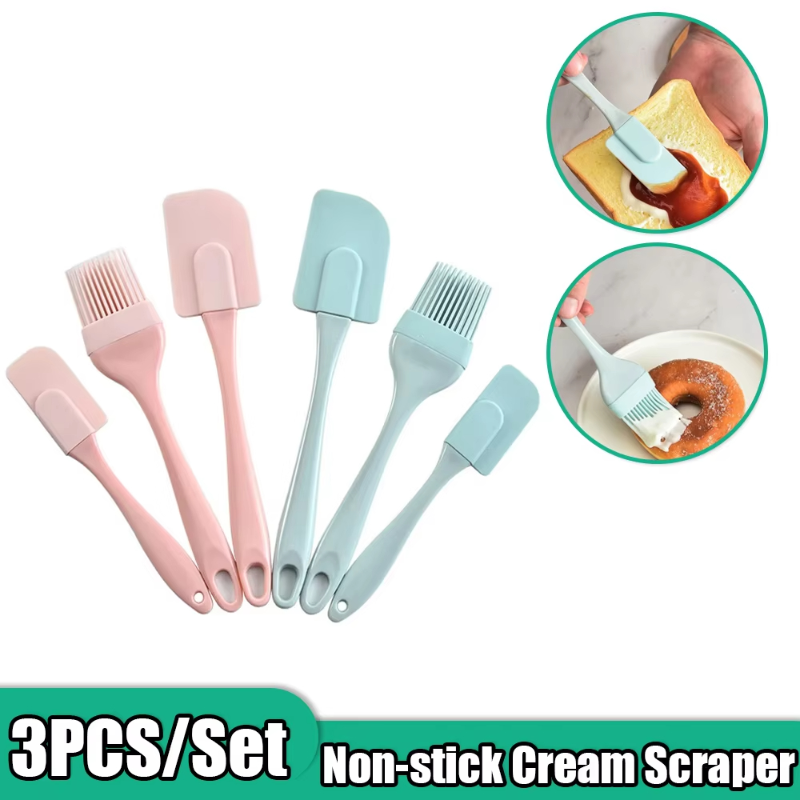 Food Grade Silicone Cream Scra - Pastry Brush Silicone avaliação e preço