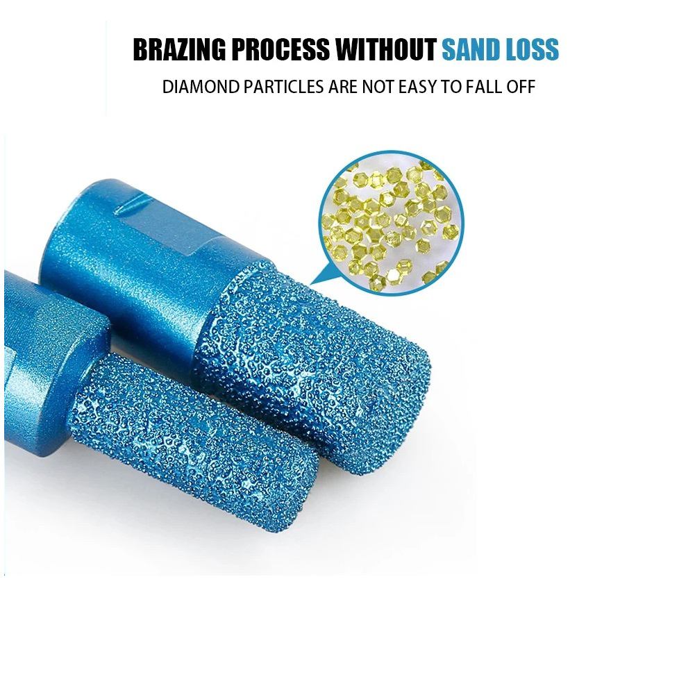 M10 Thread Vaccum Brazed Diamo - Rolling Pin Marble avaliação e preço
