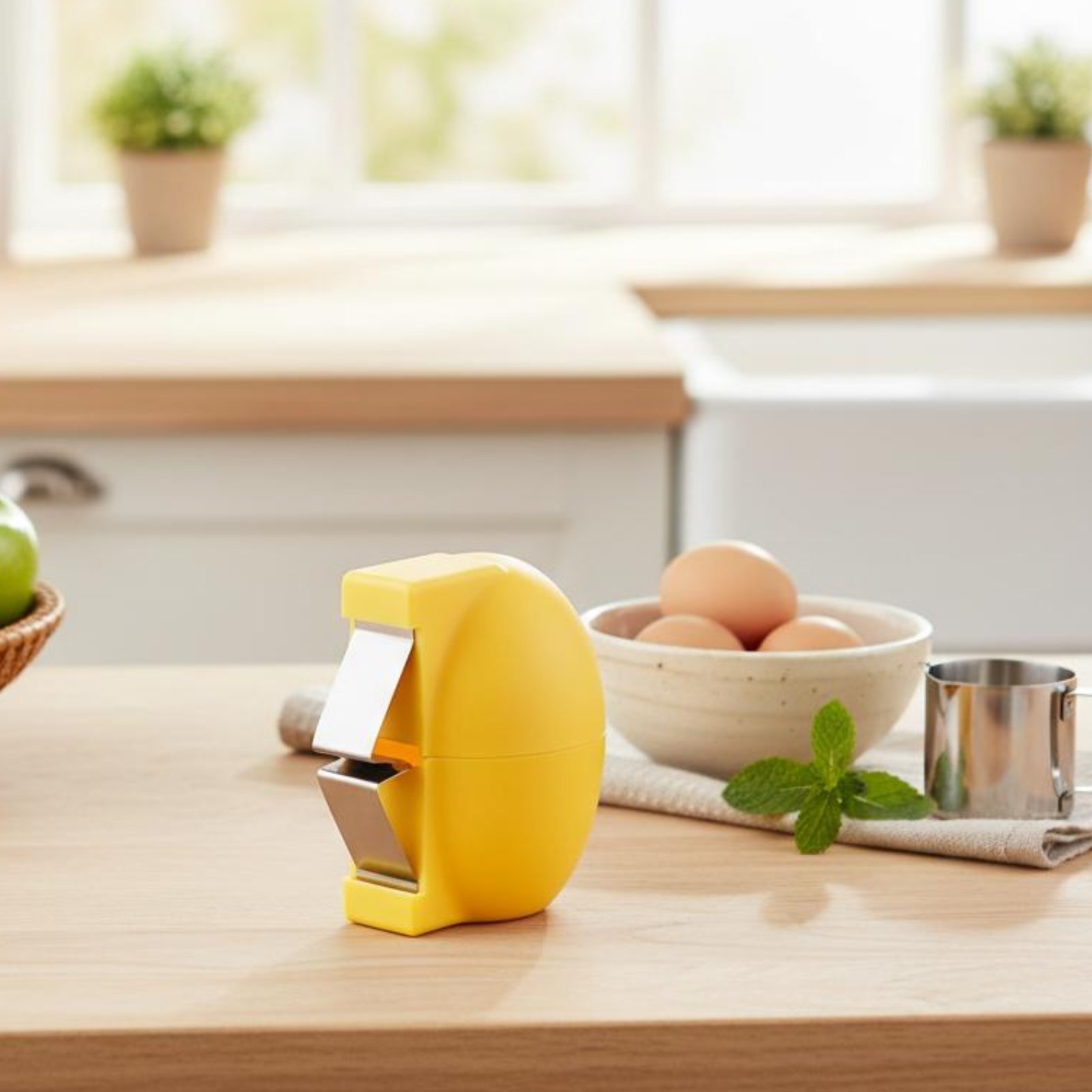 Hen Fruit Shell Opener No Mess - Kitchen Baking Mess avaliação e preço