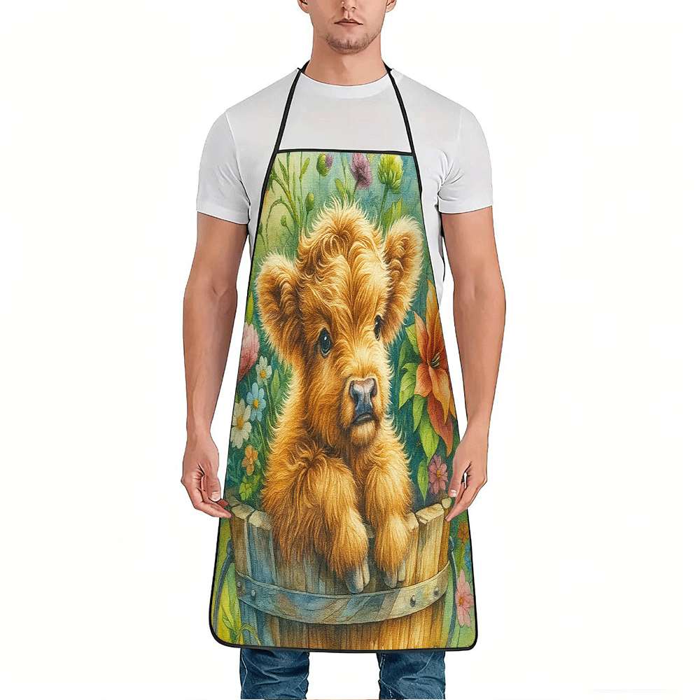 1 Piece of Country-Style Apron - Kitchen Baking Gift Ideas avaliação e preço