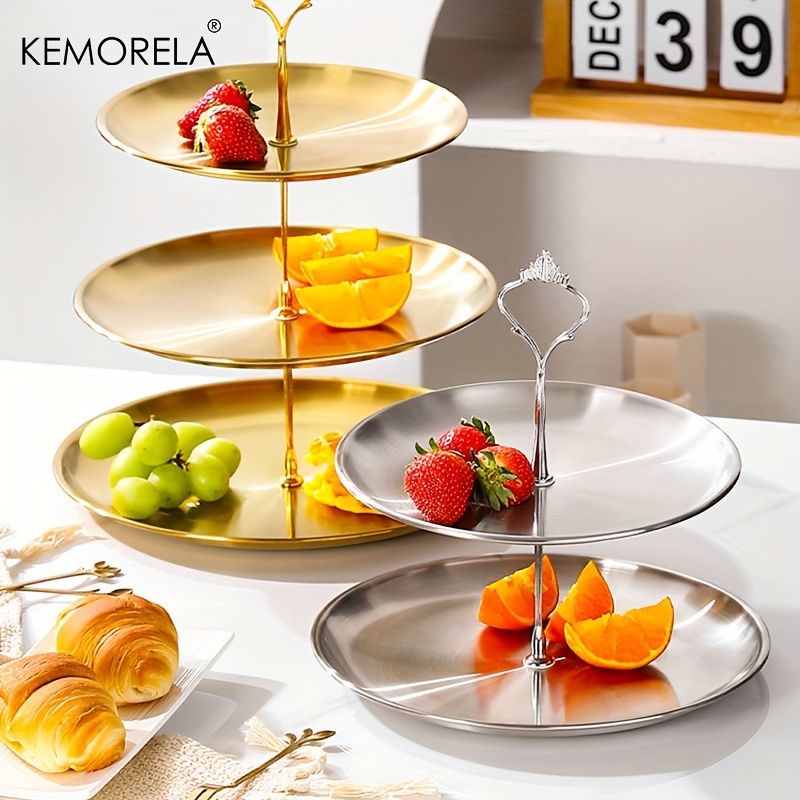 2/3 Layer Stainless Steel Cake - Cake Board Round avaliação e preço