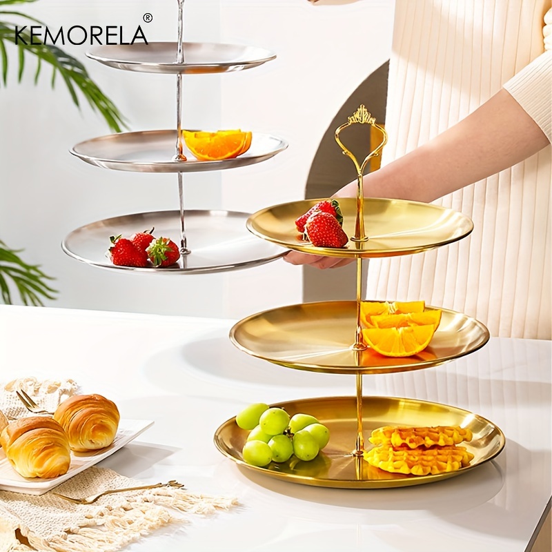 2/3 Layer Stainless Steel Cake - Cake Board Round avaliação e preço