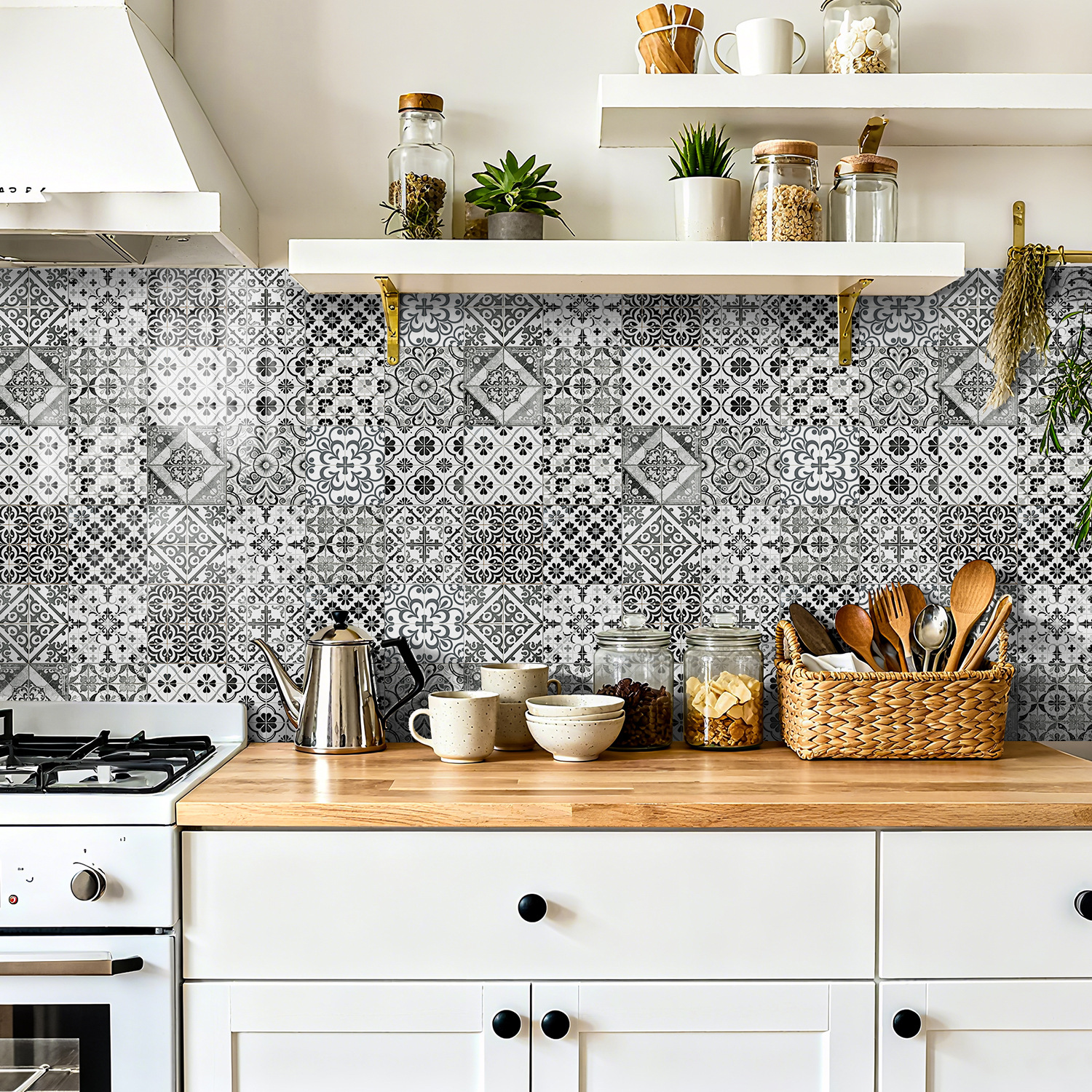 Tile 3D Waterproof Cabinet Wal - Kitchen Baking Cabinet avaliação e preço
