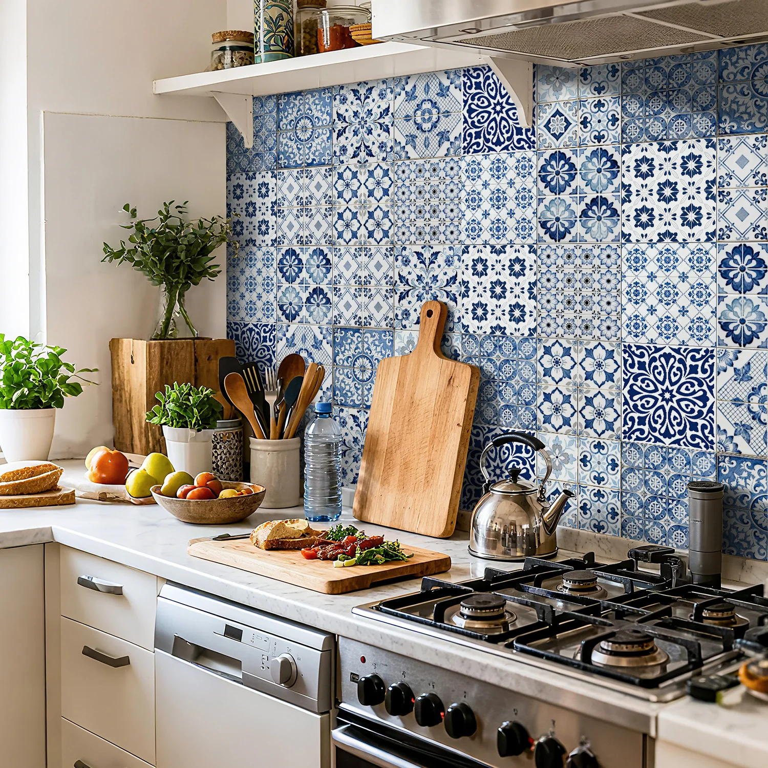 Tile 3D Waterproof Cabinet Wal - Kitchen Baking Cabinet avaliação e preço