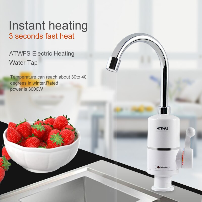 ATWFS Tankless Electric Newest - Kitchen Baking Mixer avaliação e preço