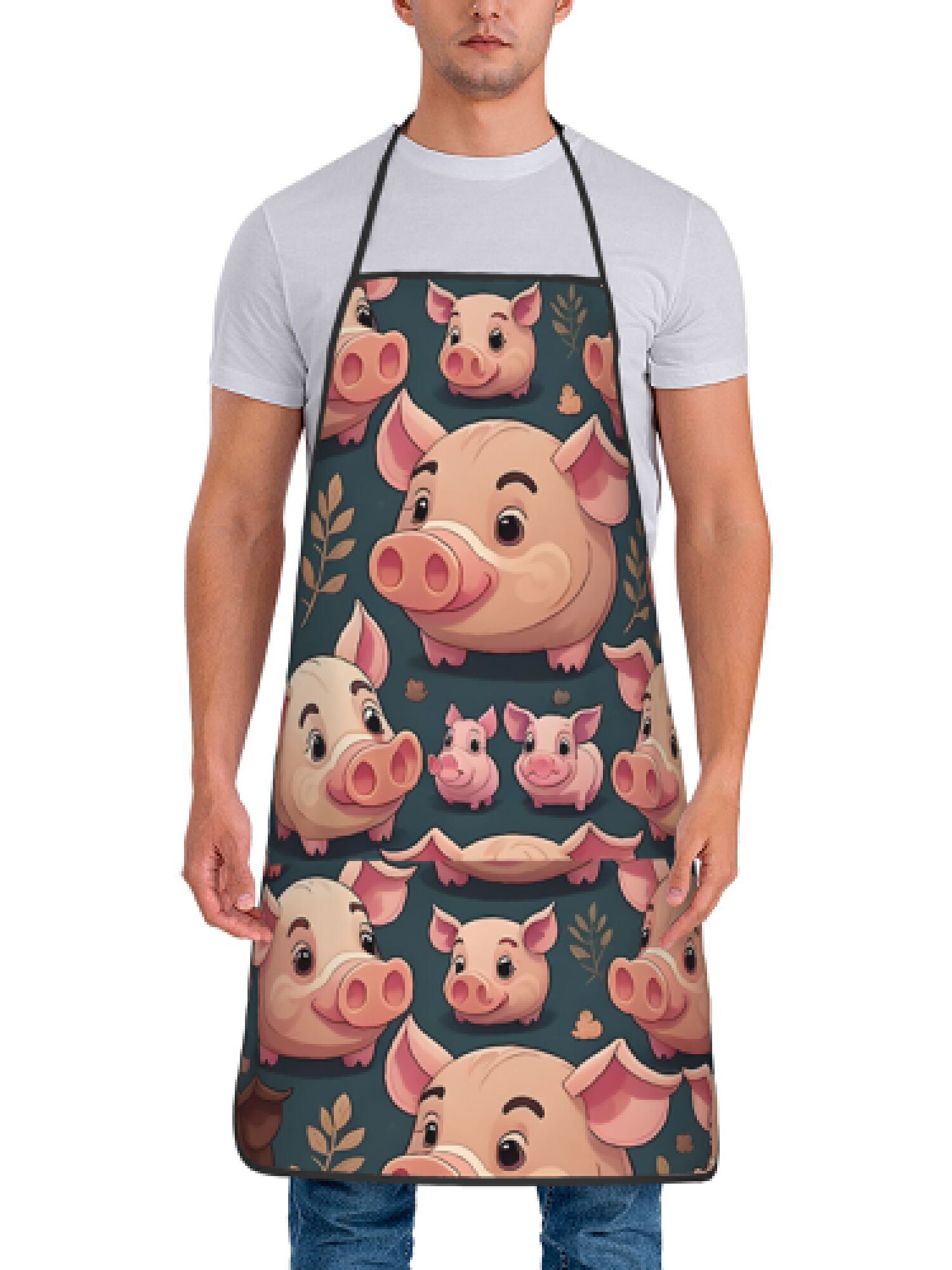 1 Piece Retro Pink Pig Design  - Kitchen Baking Gift Ideas avaliação e preço