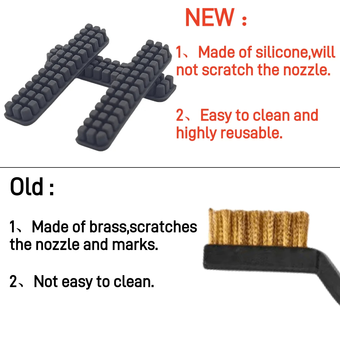 For Creality K1 K1C K1 MAX Noz - Pastry Brush Silicone avaliação e preço