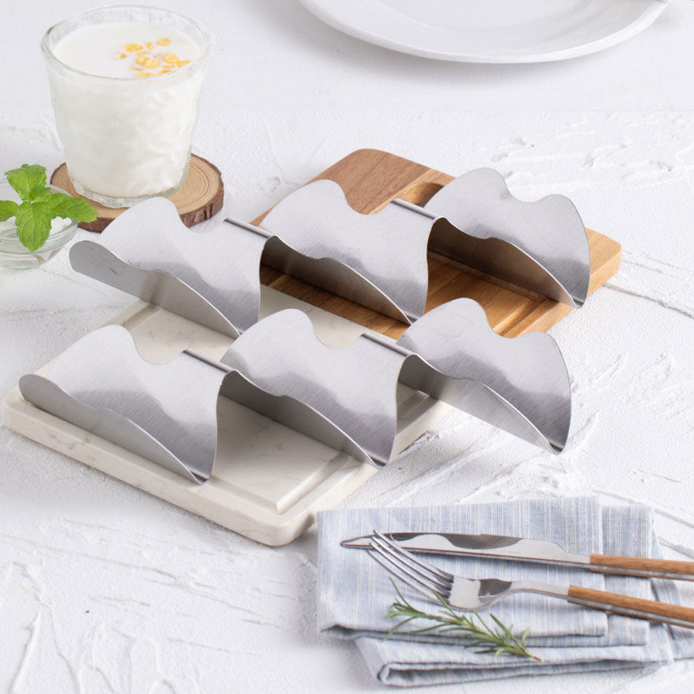 Burrito Taco Rack Stainless St - Kitchen Baking Essentials avaliação e preço
