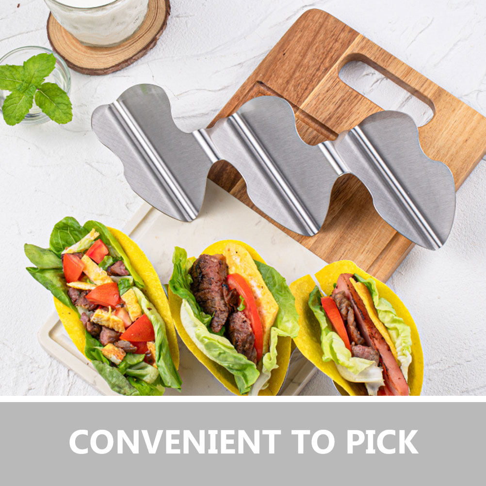 Burrito Taco Rack Stainless St - Kitchen Baking Essentials avaliação e preço