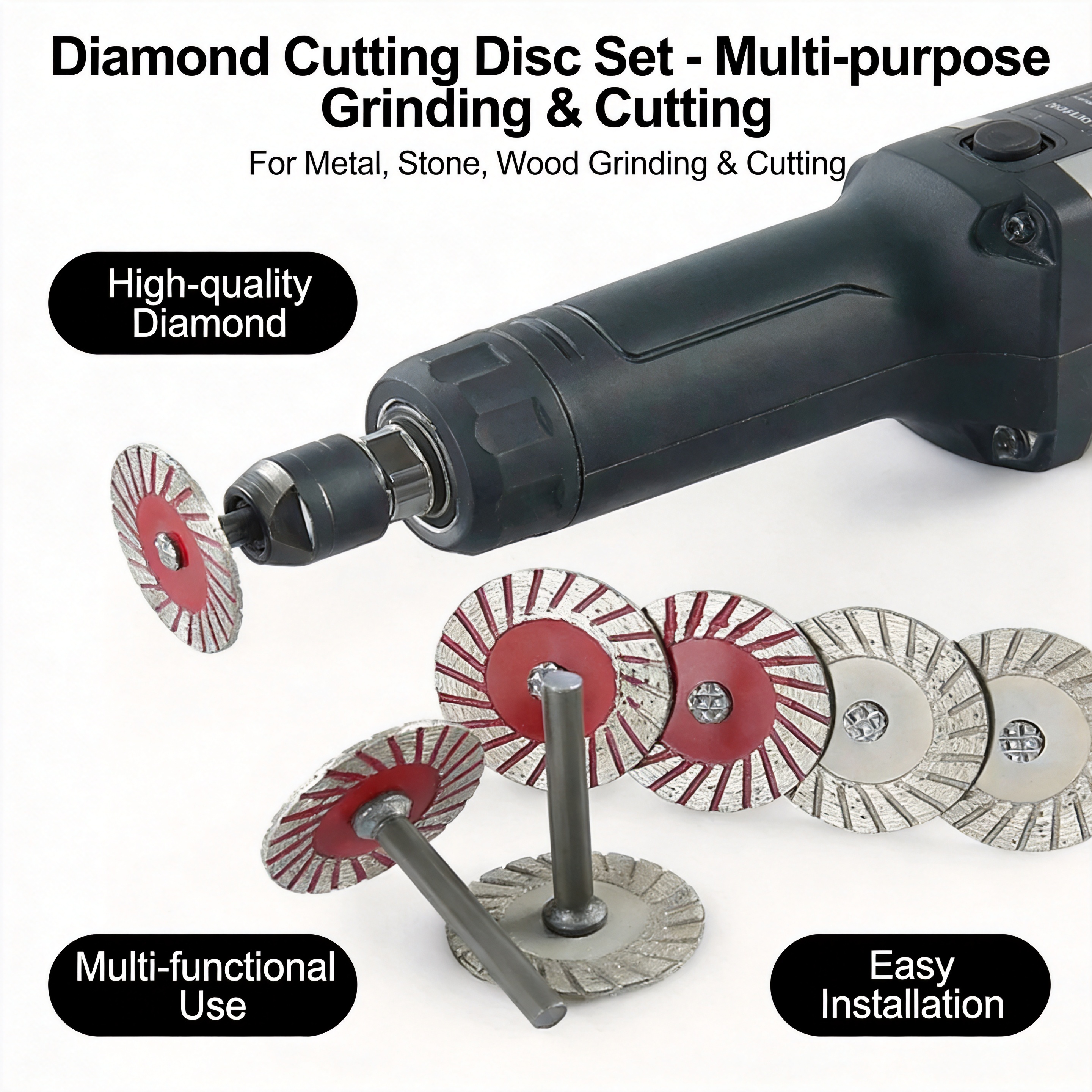 1PC 40mm Diamond Cutting Disc  - Rolling Pin Marble avaliação e preço