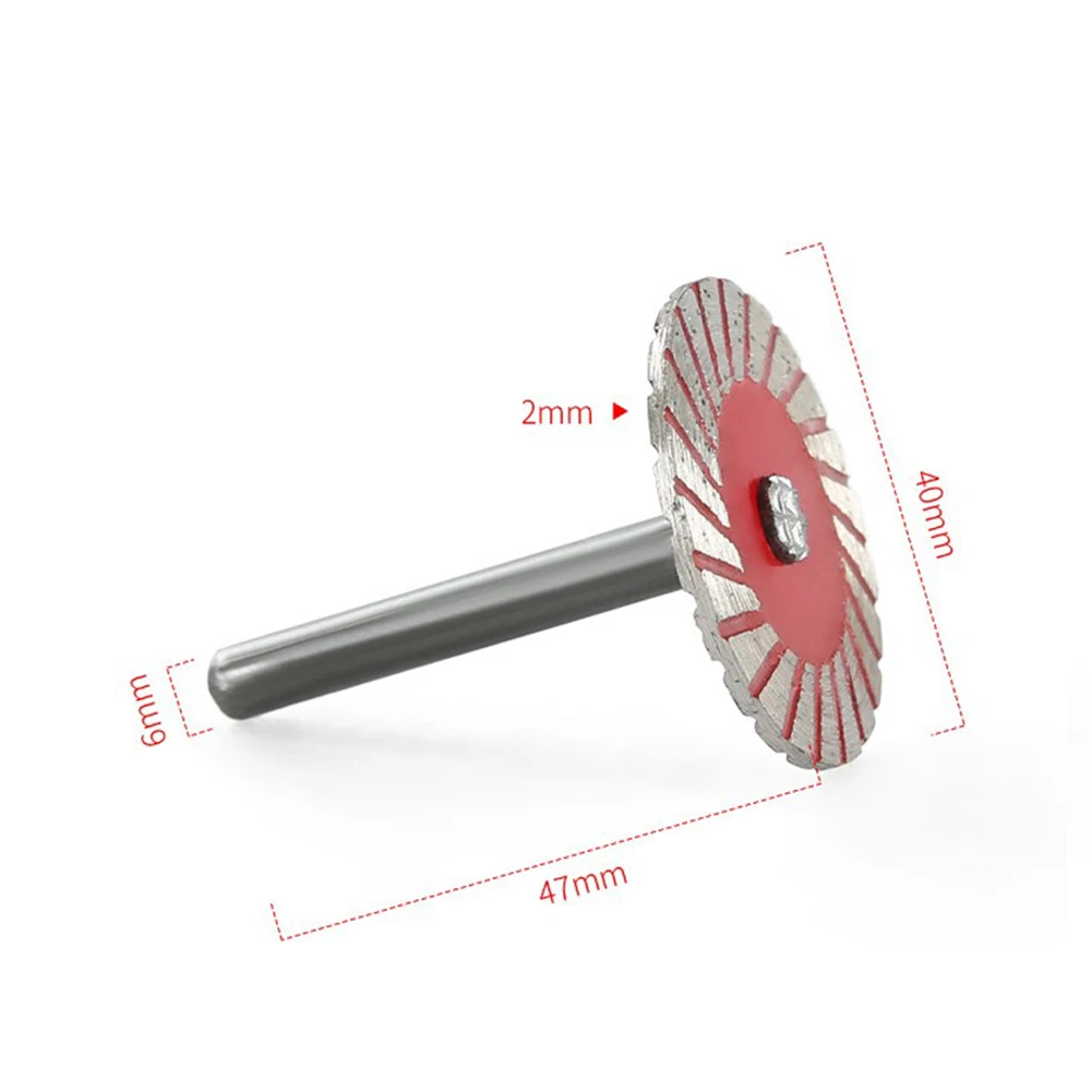 1PC 40mm Diamond Cutting Disc  - Rolling Pin Marble avaliação e preço