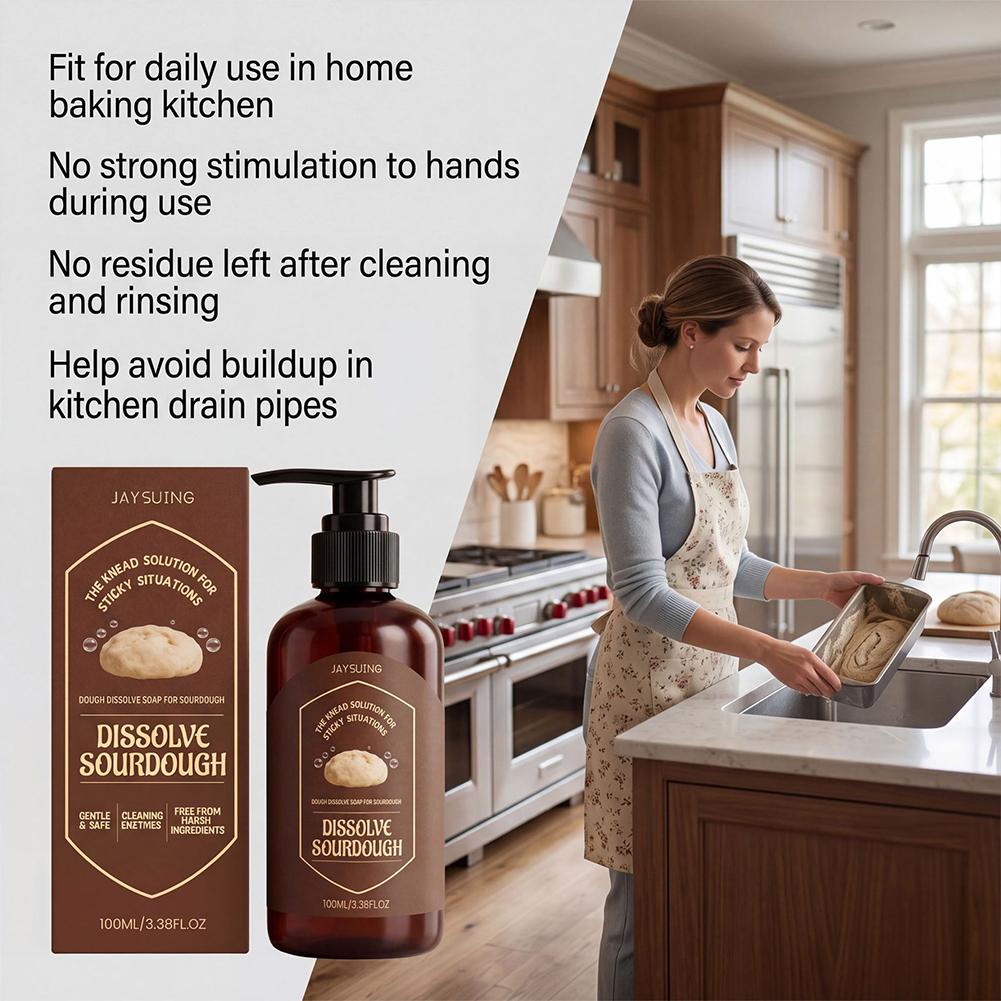 Dough Cleaner Liquid 100ml Tim - Kitchen Baking Mess avaliação e preço