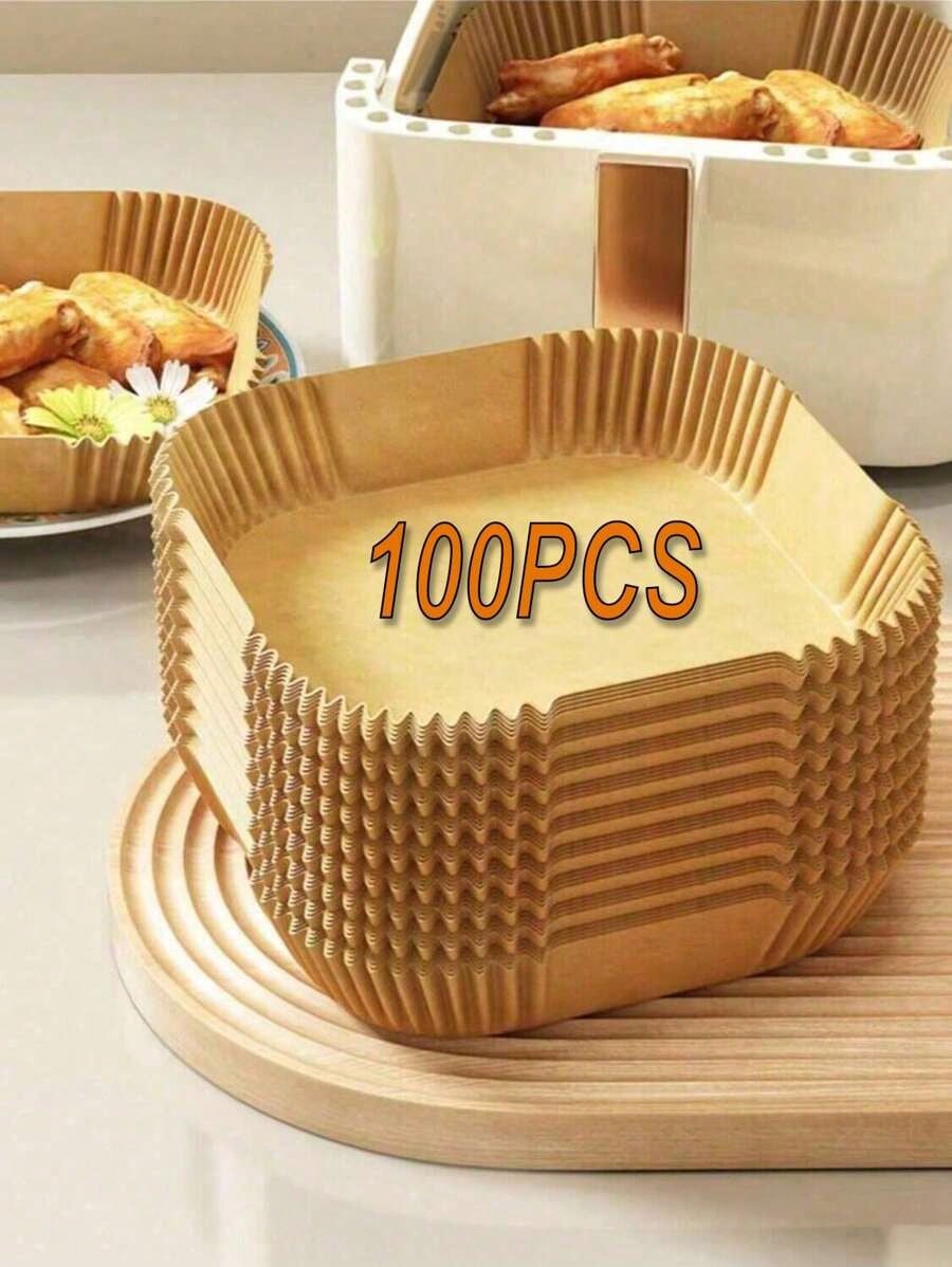 100PCS Disposable Air Fryer Li - Kitchen Baking Essentials avaliação e preço