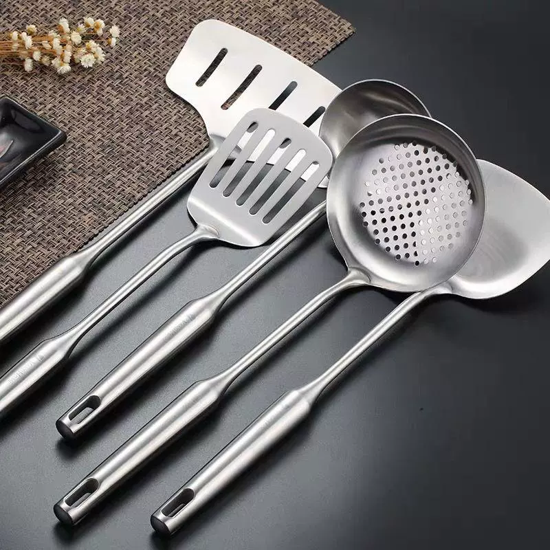304 Stainless Steel Wok Spatul - Offset Spatula Set avaliação e preço