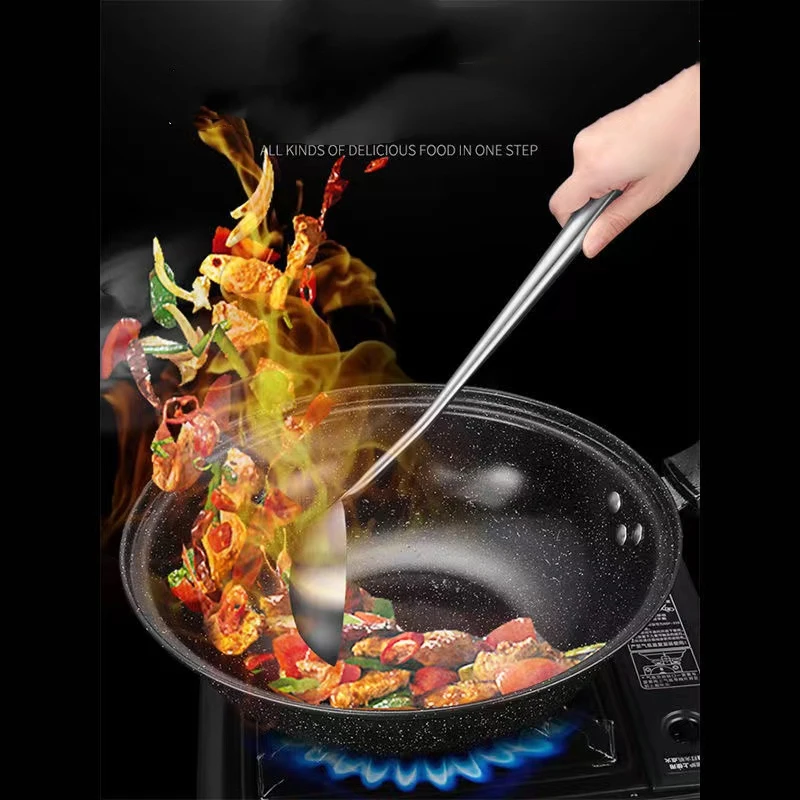 304 Stainless Steel Wok Spatul - Offset Spatula Set avaliação e preço