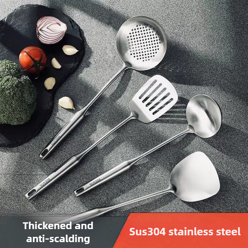 304 Stainless Steel Wok Spatul - Offset Spatula Set avaliação e preço