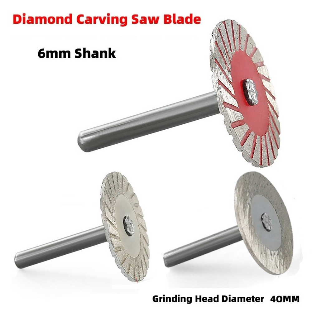 40mm Diamond Cutting Disc 6mm  - Rolling Pin Marble avaliação e preço
