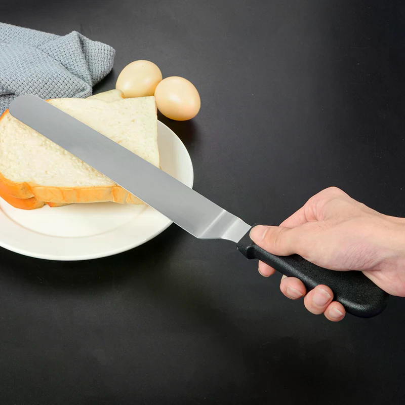 Stainless Steel Cream Spatula  - Offset Spatula Set avaliação e preço