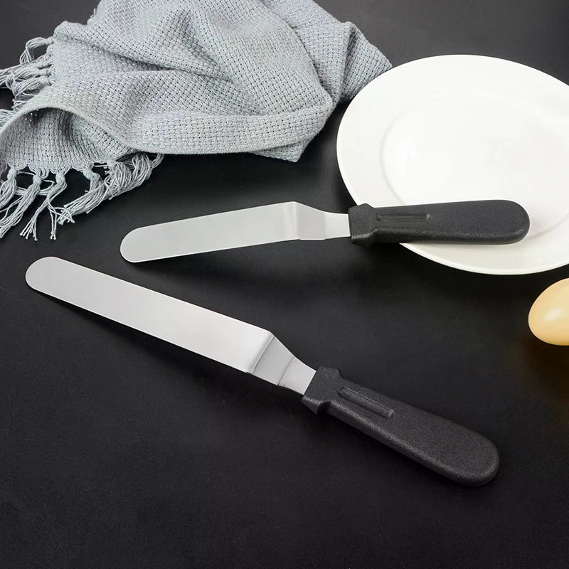 Stainless Steel Cream Spatula  - Offset Spatula Set avaliação e preço