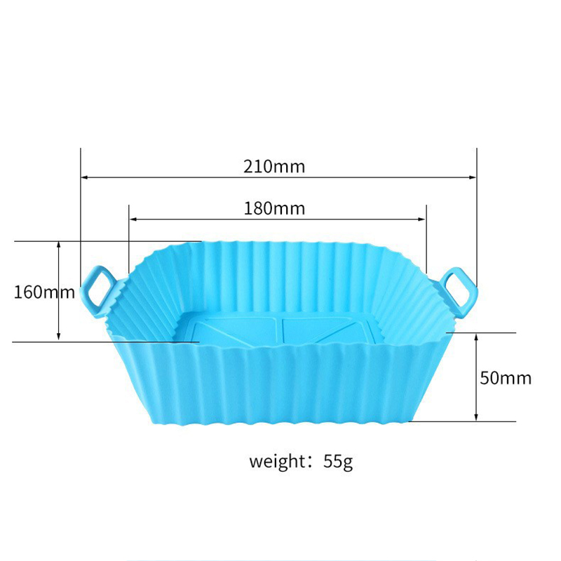 Silicone Fryer Mold Air Fryer  - Kitchen Oven Baking Pans avaliação e preço