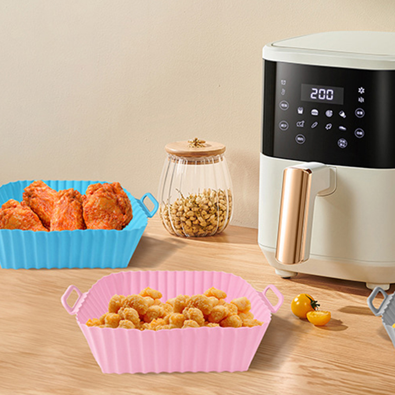 Silicone Fryer Mold Air Fryer  - Kitchen Oven Baking Pans avaliação e preço
