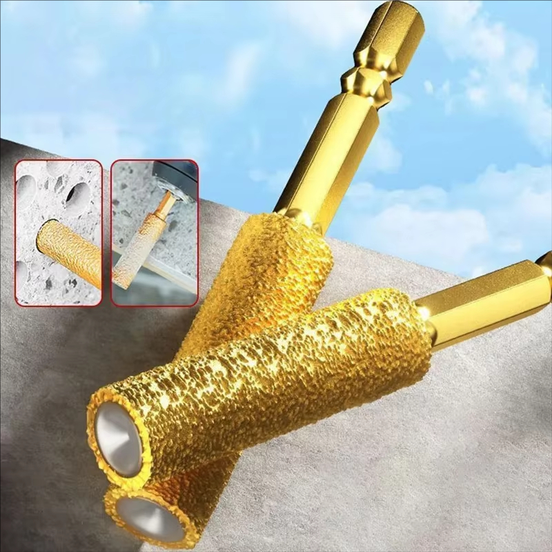Diamond Core Bits Hex Shank Dr - Rolling Pin Marble avaliação e preço
