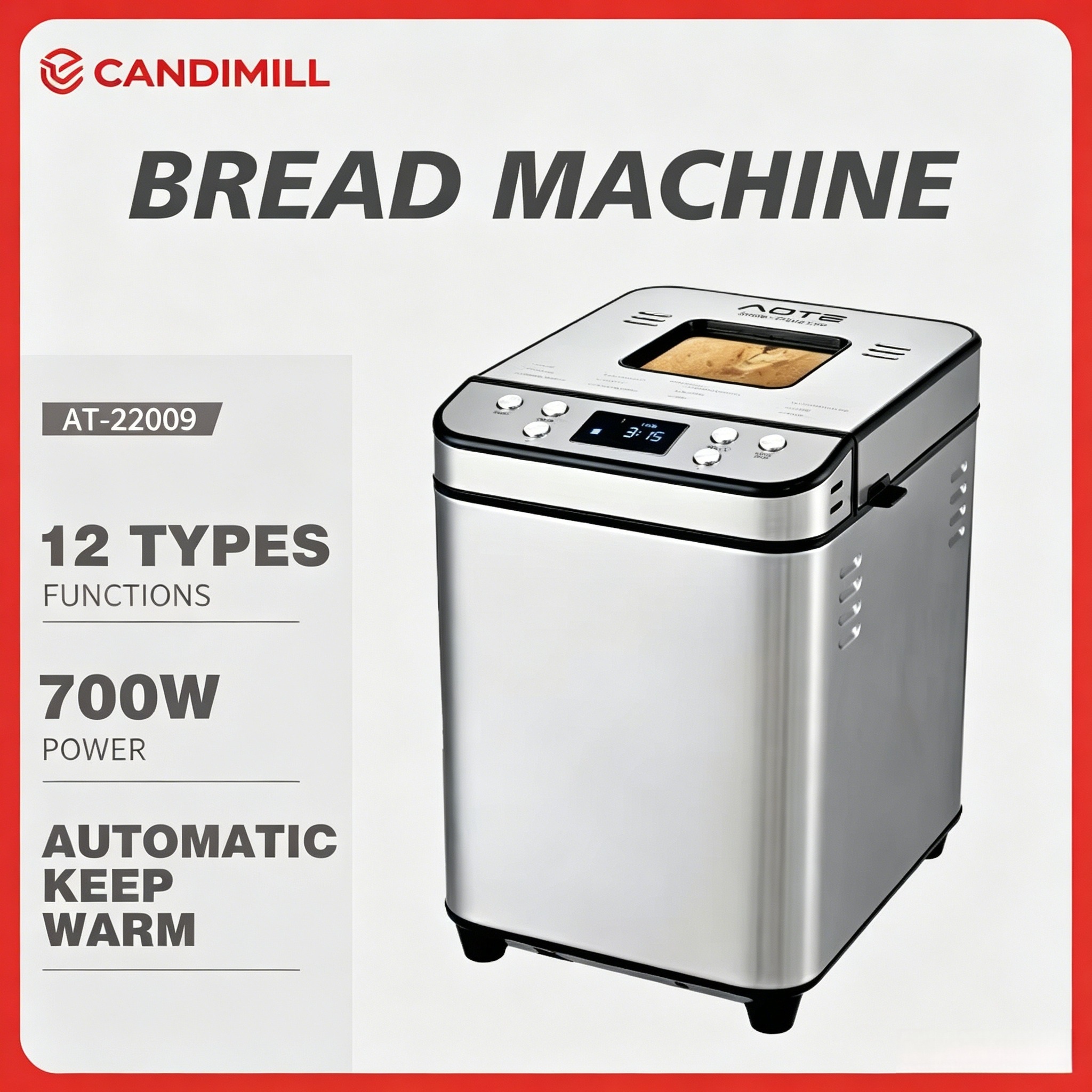 Intelligent Automatic Home Bre - Baking Kitchen At Home avaliação e preço