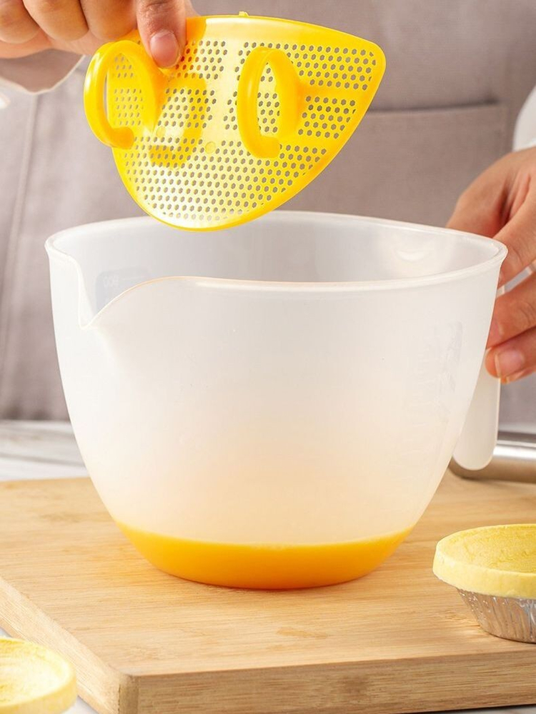 Kitchen Egg Liquid Filter Bowl - Kitchen Baking Mixer avaliação e preço